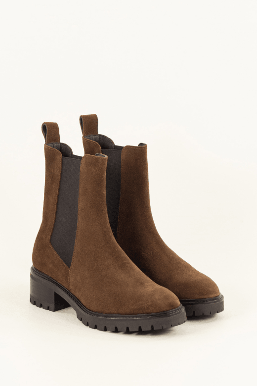 Young Ideas & Henmores -Ainwick Ankle Boots -Ganache Leather -4