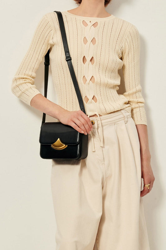 Young Ideas/Henmores - Alencar Front Panel Detail Jumper - Cream - XS