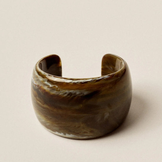 Young Ideas/Henmores - Ambrito Bangle - Moss Mood - OS