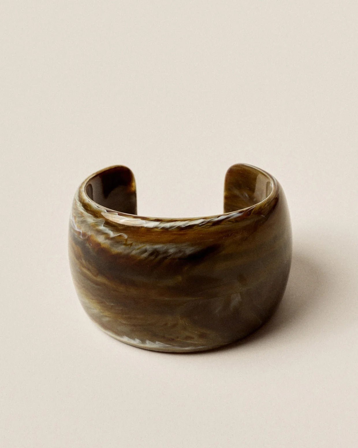 Young Ideas/Henmores - Ambrito Bangle - Moss Mood - OS