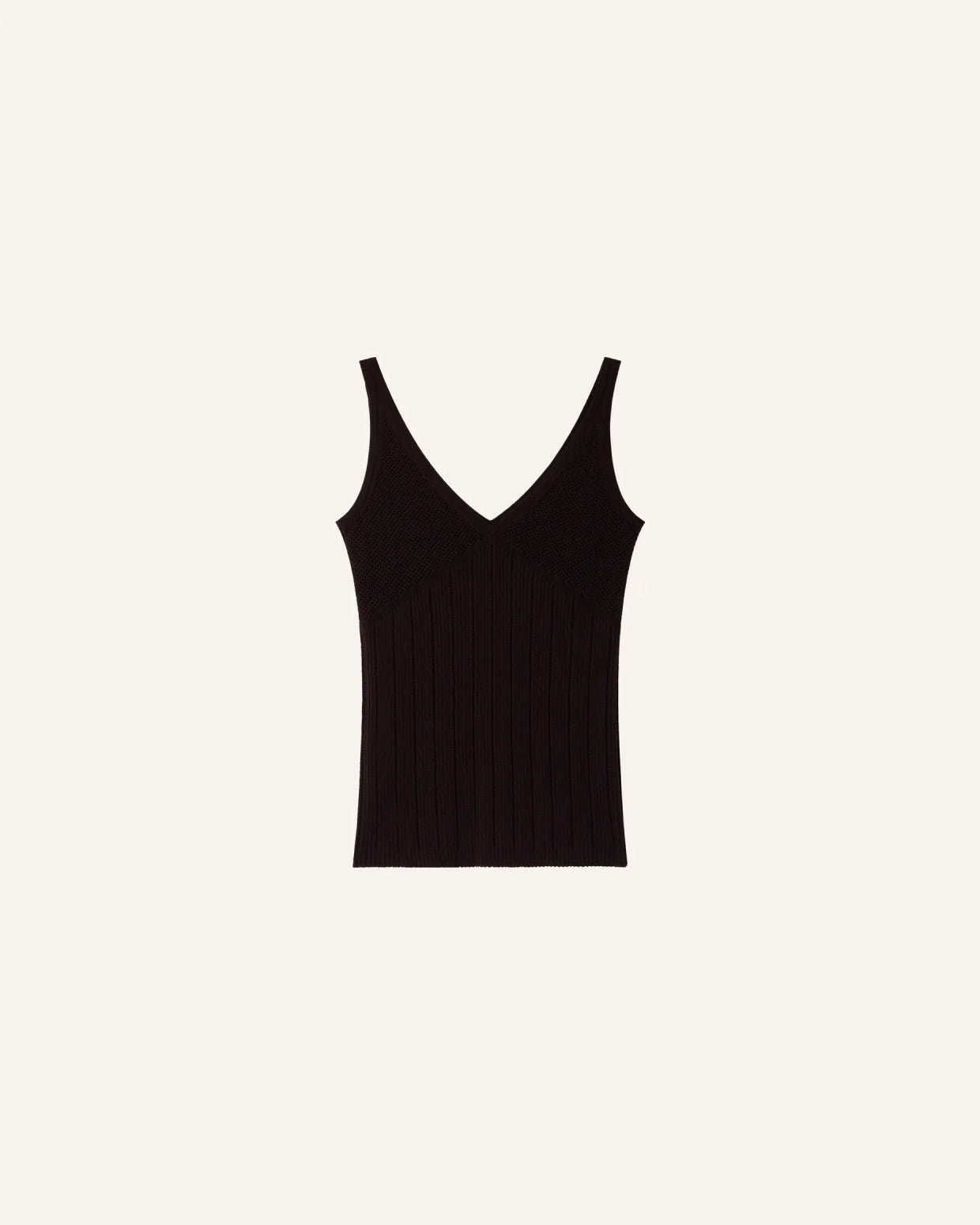 Young Ideas/Henmores - Attita Knitted Vest - Espresso - XS