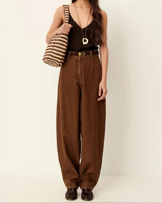 Young Ideas/Henmores - Attita Knitted Vest - Espresso - XS