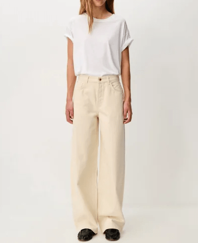 Young Ideas & Henmores -Bagur Loose Fit Jeans -Fleur de Sel -8