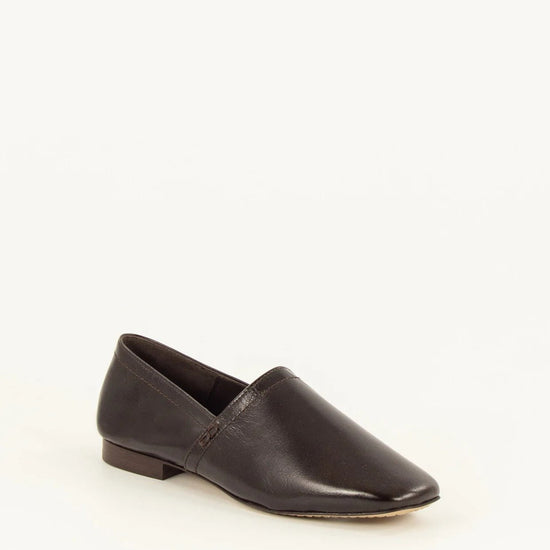 Young Ideas/Henmores - Ceza Leather Slipper Shoe - Moka - 4