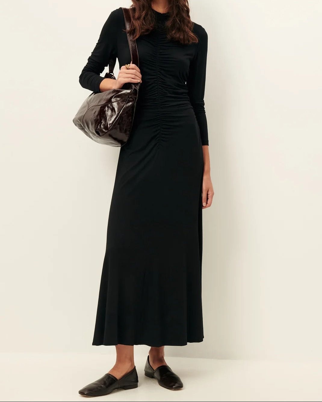 Young Ideas/Henmores - Ceza Leather Slipper Shoe - Moka - 4