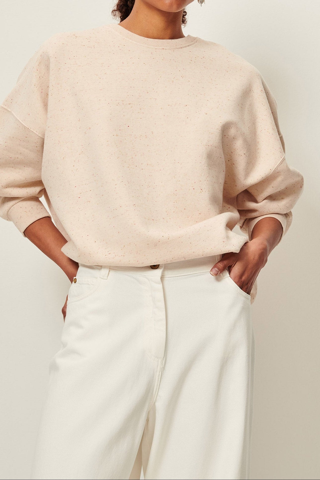 Young Ideas/Henmores - Chebbi Crew Neck Sweatshirt - Blazer Blue - XS