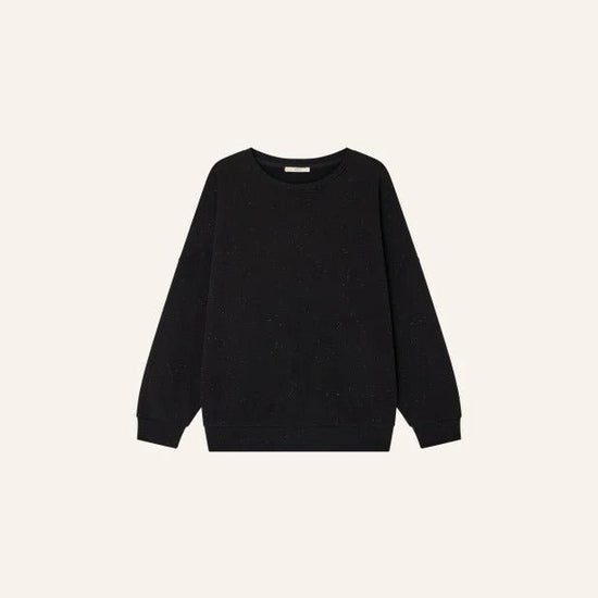 Young Ideas/Henmores - Chebbi Crew Neck Sweatshirt - Black Granit - XS