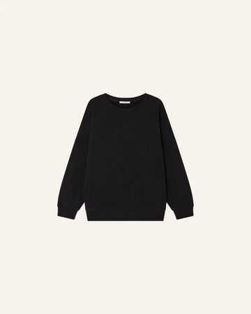 Young Ideas/Henmores - Chebbi Crew Neck Sweatshirt - Black Granit - XS