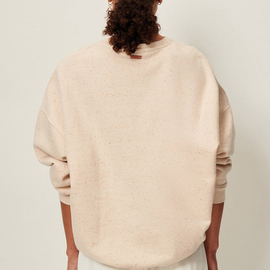 Young Ideas/Henmores - Chebbi Crew Neck Sweatshirt - Sandstone - XS