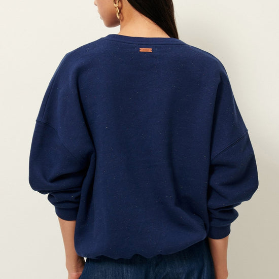 Young Ideas/Henmores - Chebbi Crew Neck Sweatshirt - Blazer Blue - XS