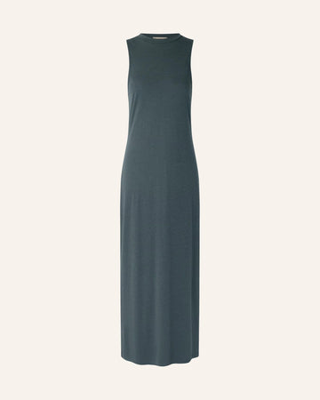 Young Ideas/Henmores - Danae Drop Back Midi Dress - Dark Grey - XS