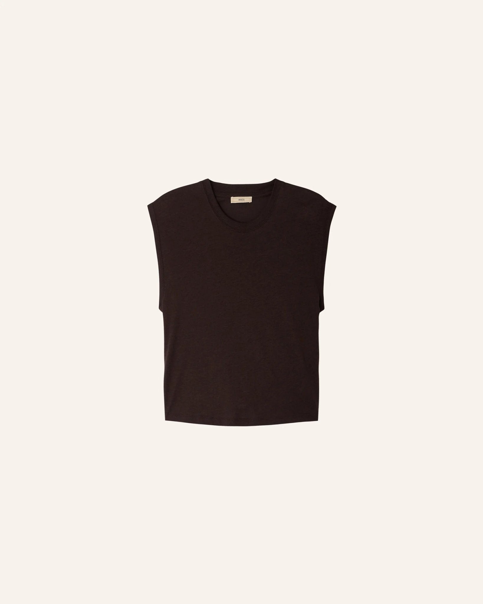 Young Ideas/Henmores - Deedoo Sleeveless T-Shirt - Espresso - XS