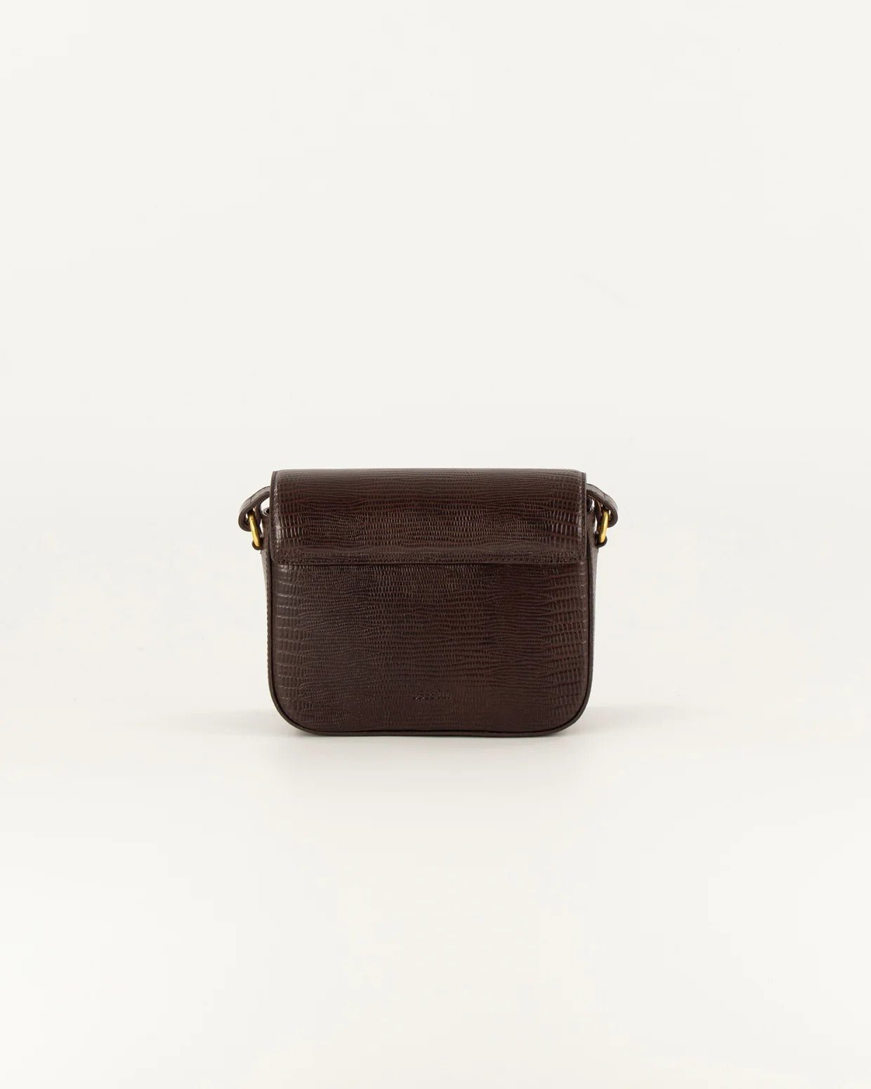 Young Ideas/Henmores - Diviluz Mimo E Lizard Crossbody Bag - Brown - OS