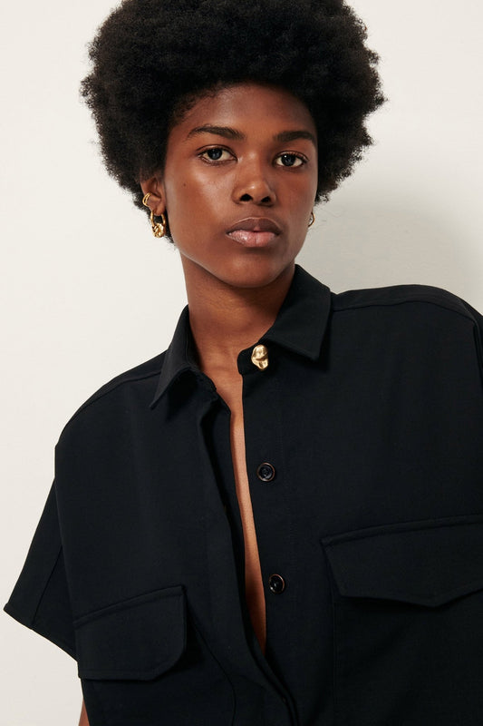 Young Ideas/Henmores - Leelo Dore Small Hoop Earrings - Gold - OS