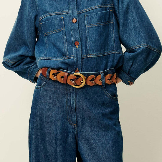 Young Ideas/Henmores - Leone Double Pocket Denim Jacket - Icy White - XS