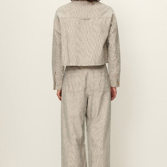 Young Ideas/Henmores - Manhatti Wide Leg Double Pocket Trousers - Carbonella Blue - 8
