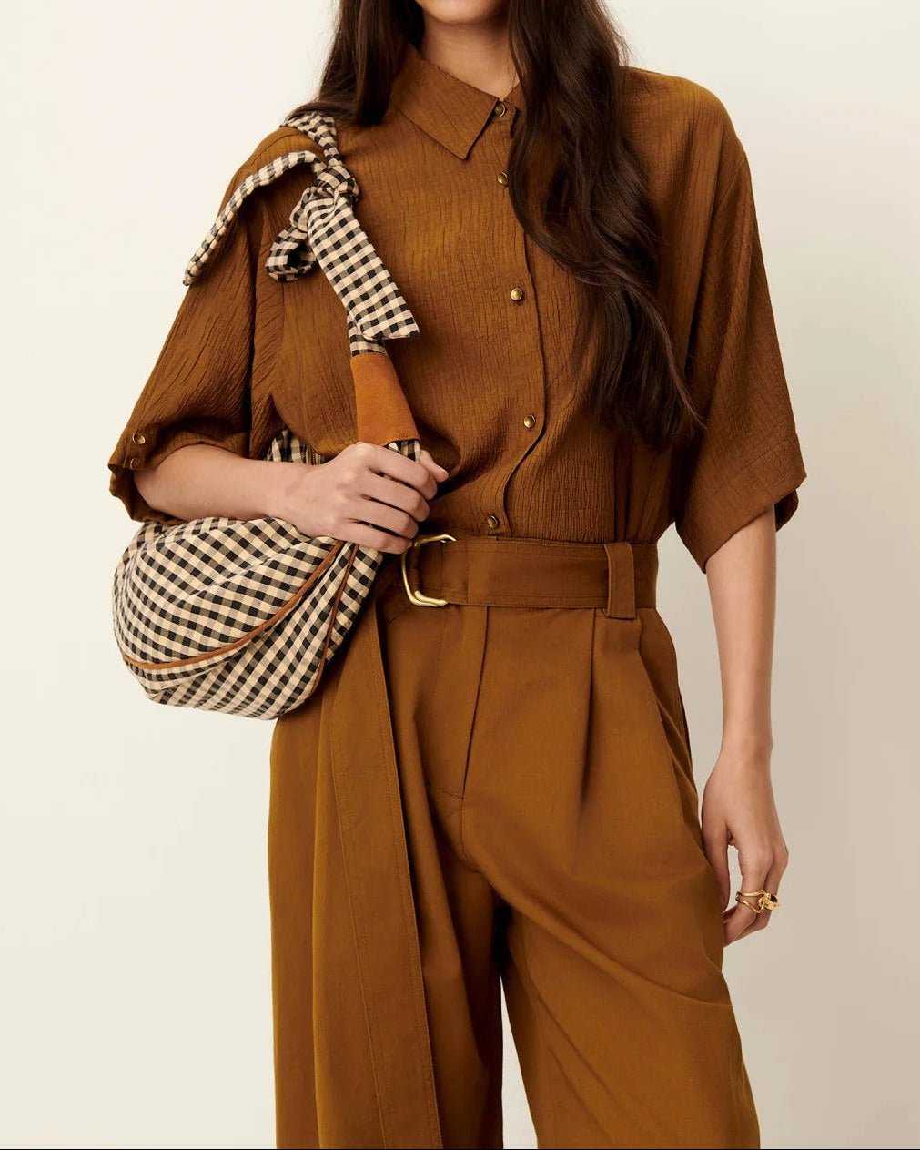 Young Ideas/Henmores - Minilango Gingham Shoulder Bag - Multi - OS