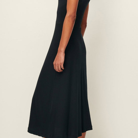 Young Ideas/Henmores - Nea Button Up Midi Dress - Ganache - XS