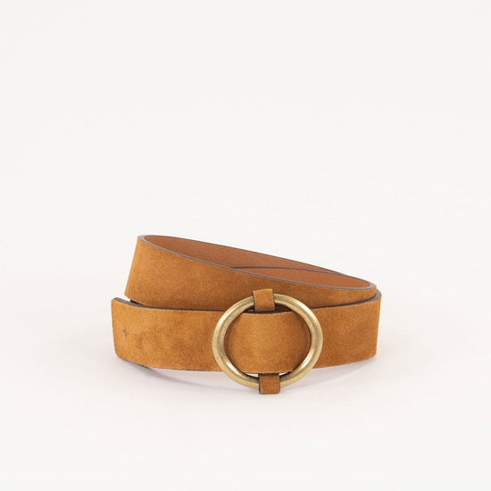 Young Ideas/Henmores - Tisao Suede Belt - Rusty - S