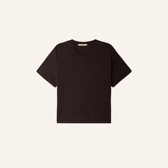 Young Ideas/Henmores - Too Short Sleeve T-Shirt - Espresso - XS