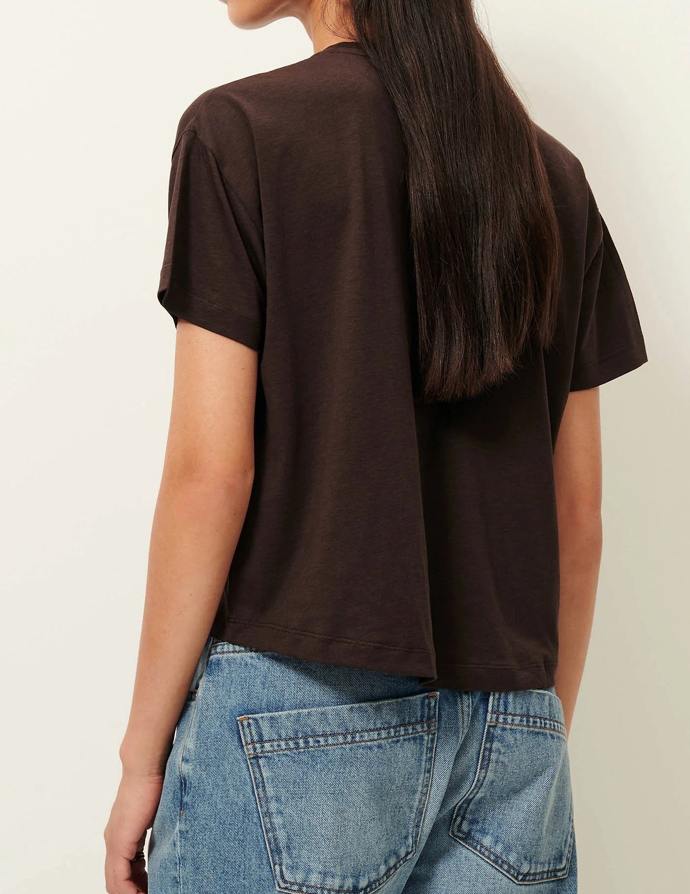 Young Ideas/Henmores - Too Short Sleeve T-Shirt - Espresso - XS