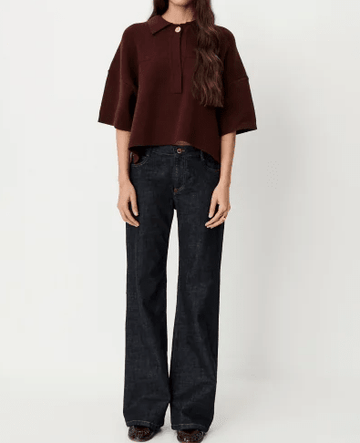Young Ideas & Henmores -Vega Straight Leg Jeans -Rince Blue -8