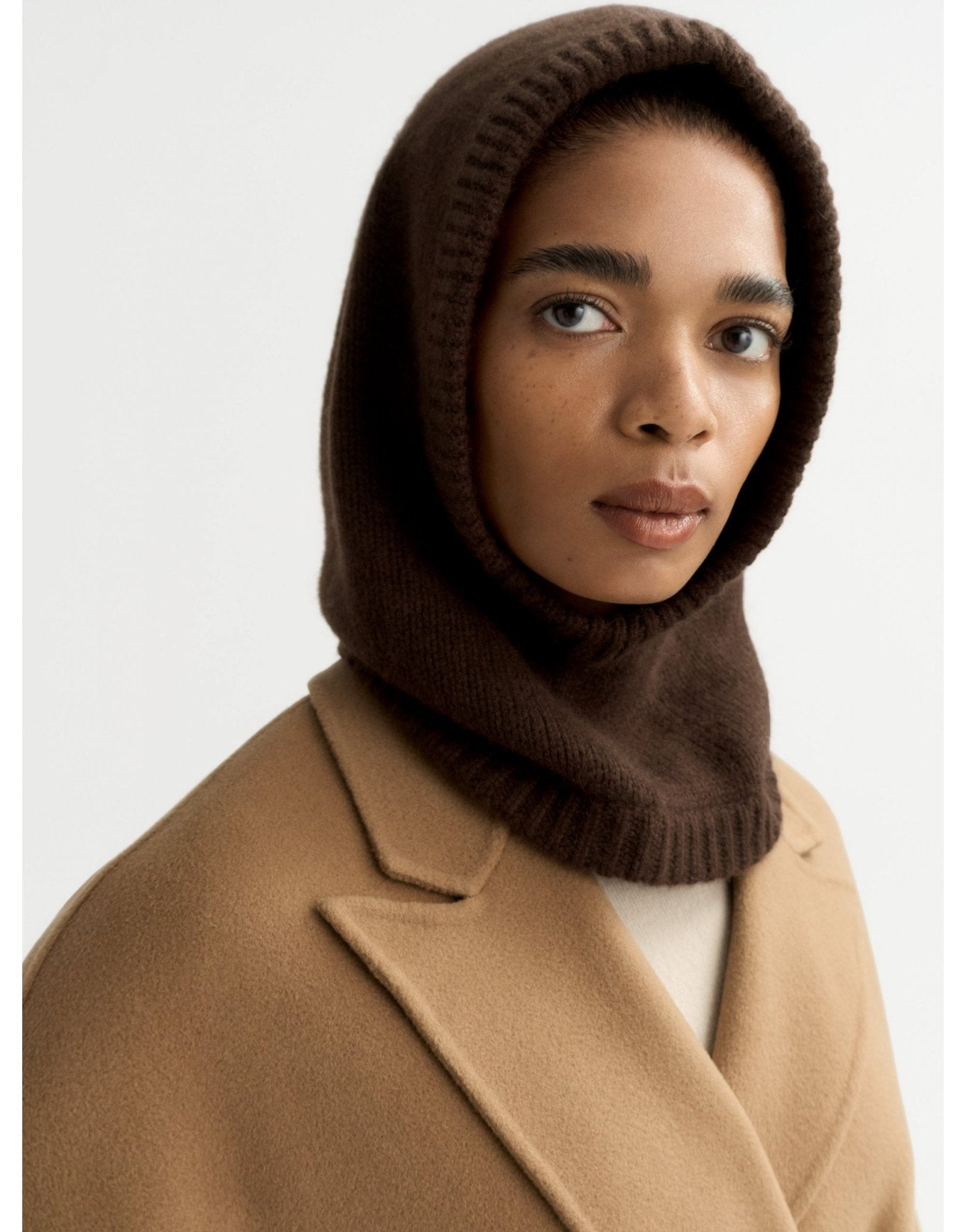 Young Ideas/Henmores - Cashmere Balaclava - Greige - OS
