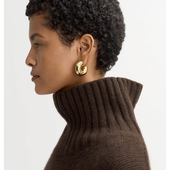 Young Ideas/Henmores - Cashmere Girlfriend Turtleneck - Light Honey - XS