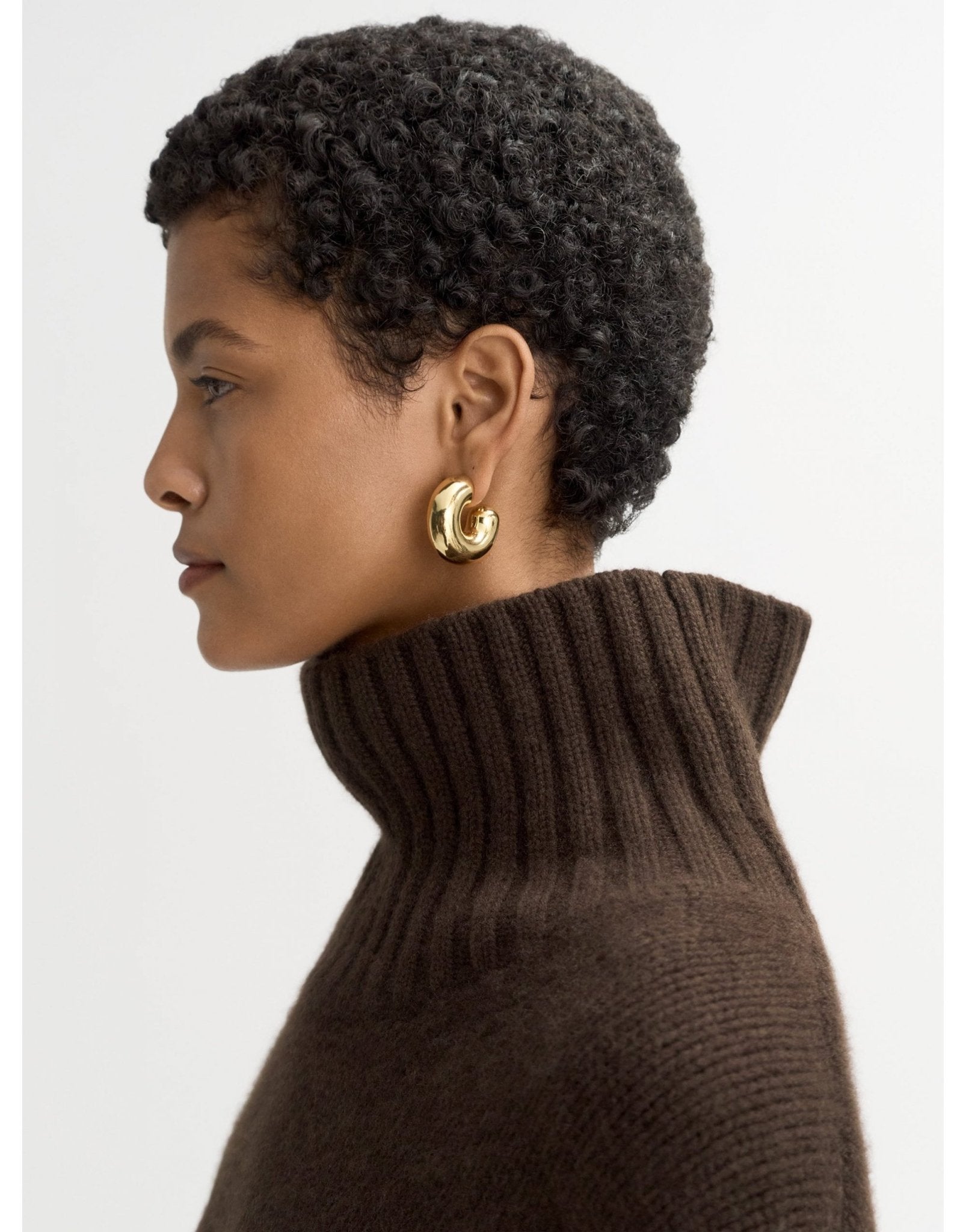 Young Ideas/Henmores - Cashmere Girlfriend Turtleneck - Light Honey - XS