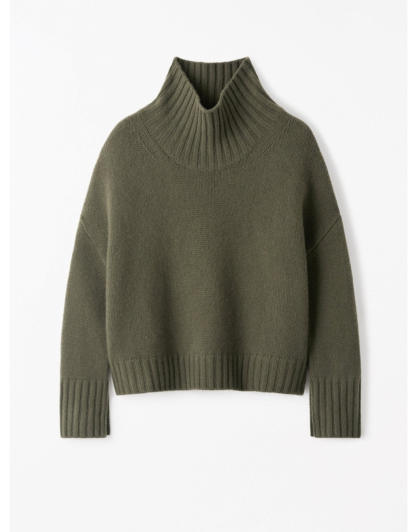 Young Ideas/Henmores - Cashmere Girlfriend Turtleneck - Light Honey - XS