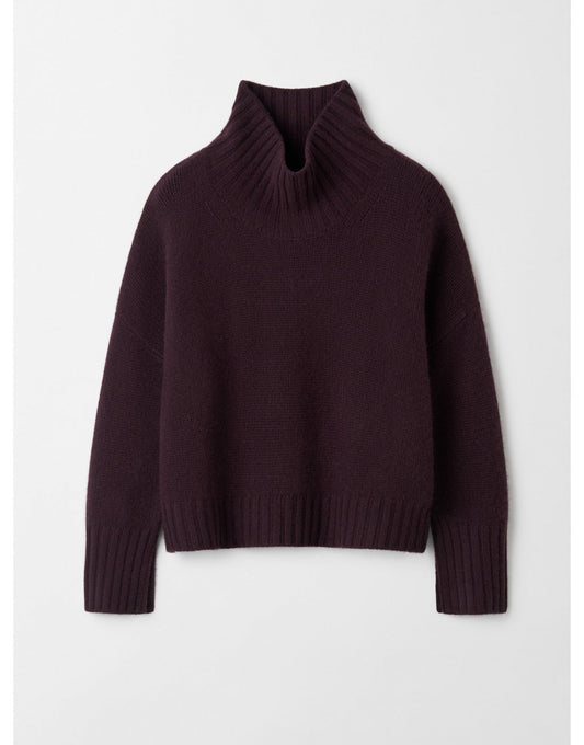Young Ideas/Henmores - Cashmere Girlfriend Turtleneck - Light Honey - XS