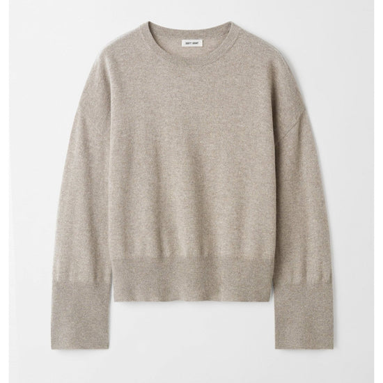 Young Ideas/Henmores - Cashmere Regular Fit Crew Neck Jumper - Greige - S