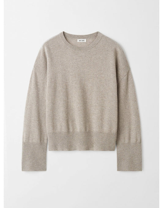 Young Ideas/Henmores - Cashmere Regular Fit Crew Neck Jumper - Greige - S