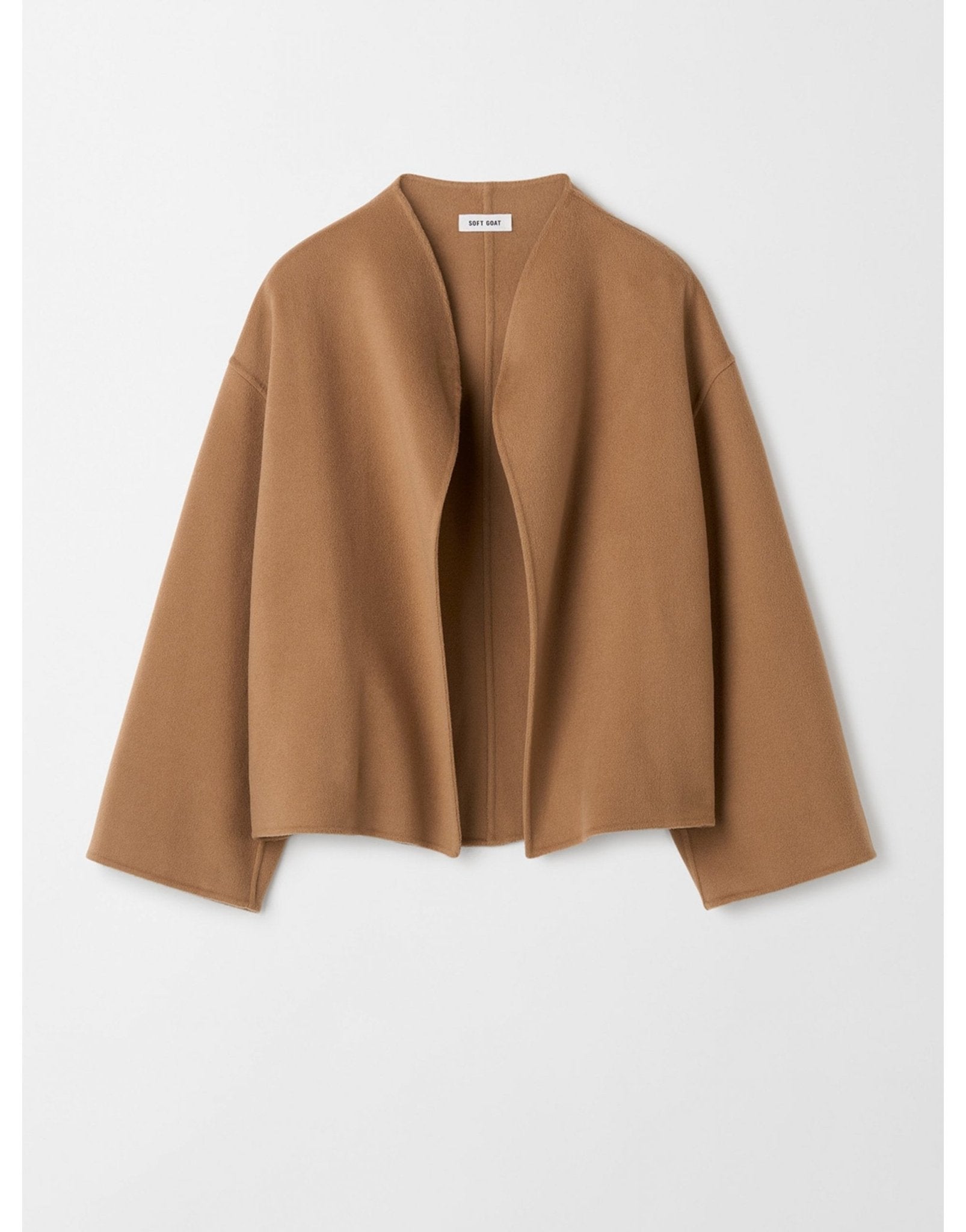 Young Ideas/Henmores - Wool Cashmere Short Coat - Camel - XS