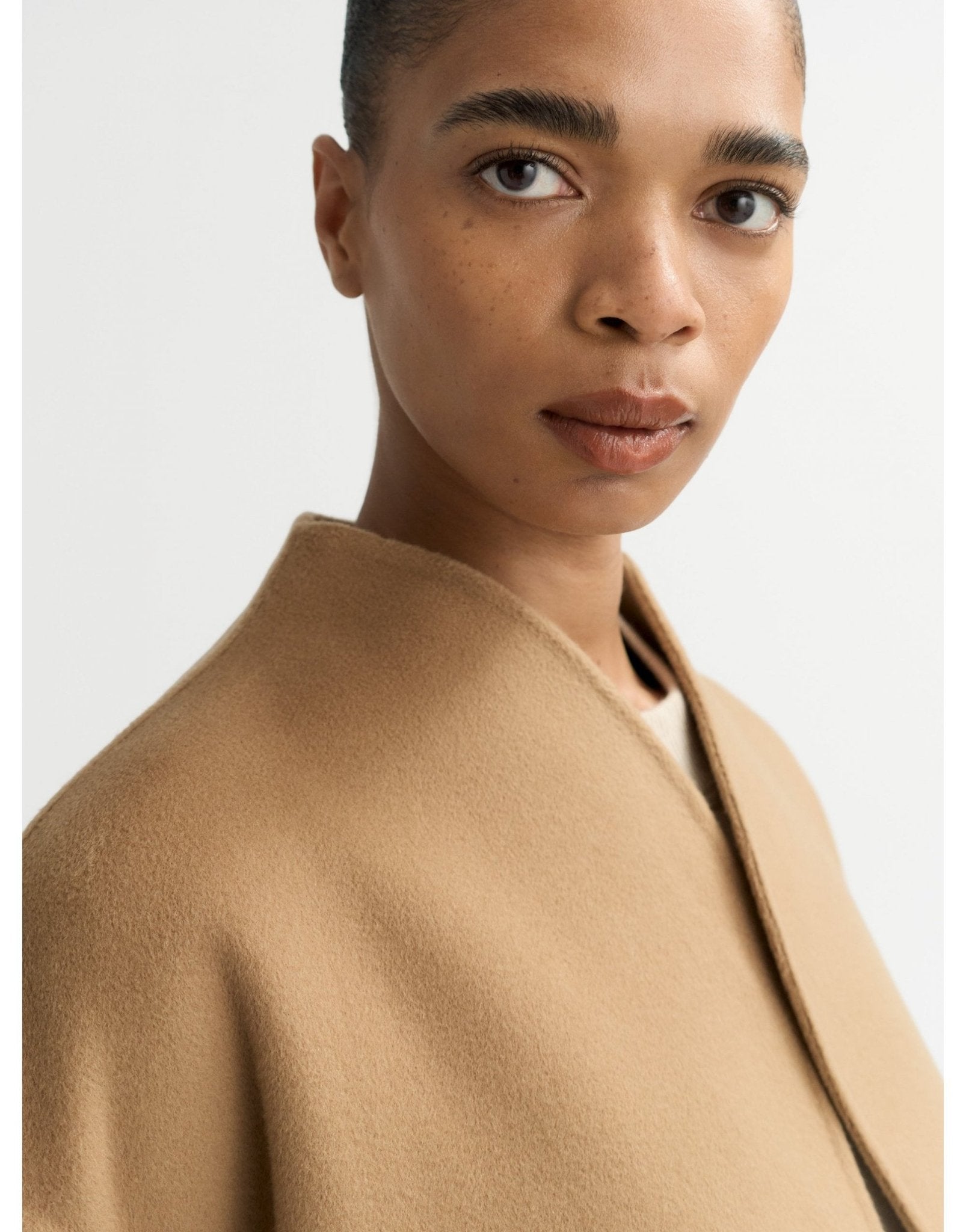 Young Ideas/Henmores - Wool Cashmere Short Coat - Camel - XS