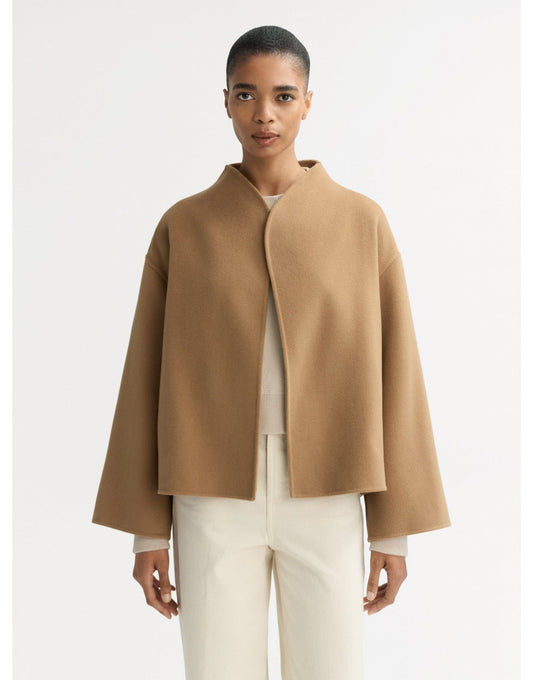 Young Ideas/Henmores - Wool Cashmere Short Coat - Camel - XS
