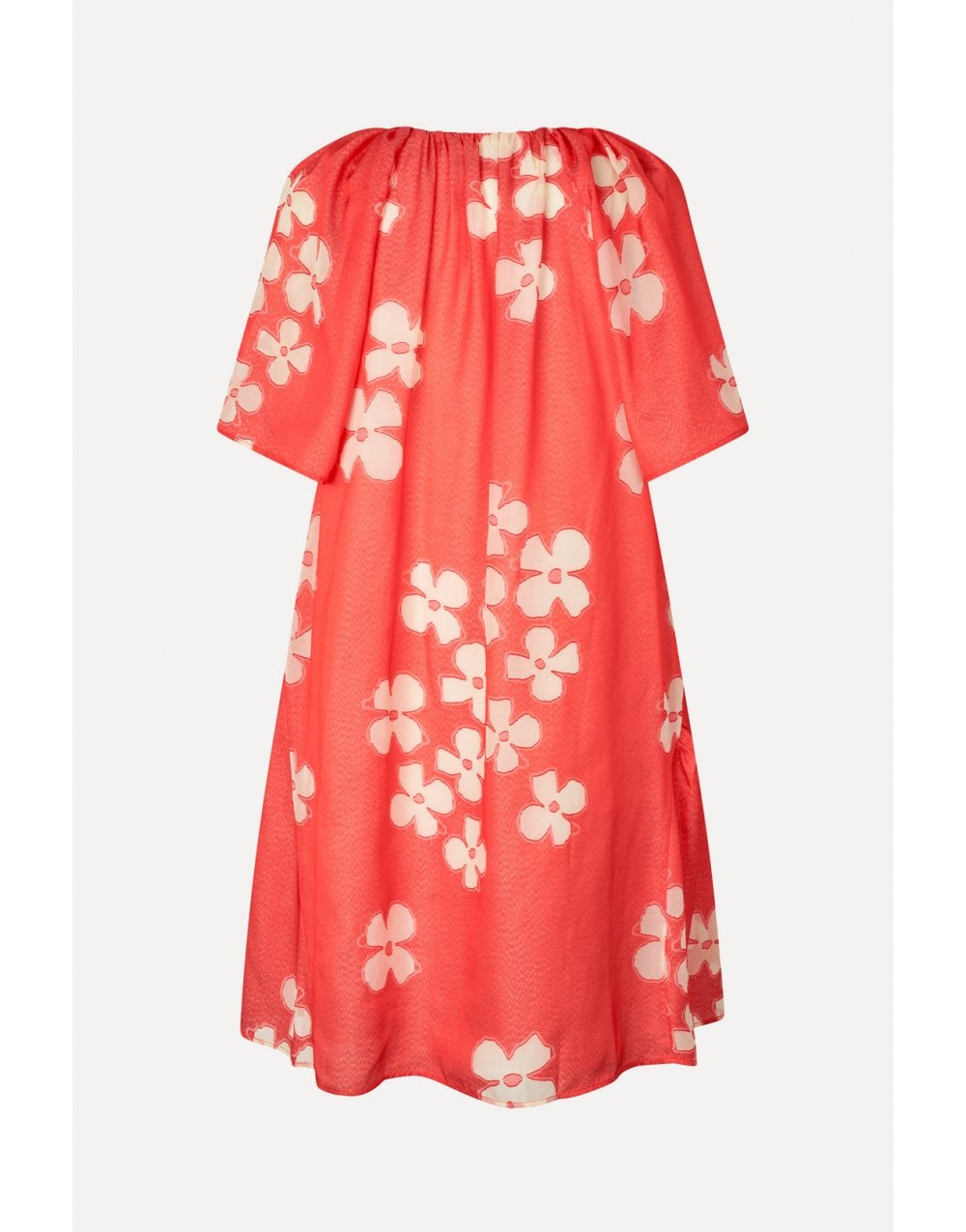 Young Ideas/Henmores - Cali Floral Hip Flex Short Dress - Peach - XS