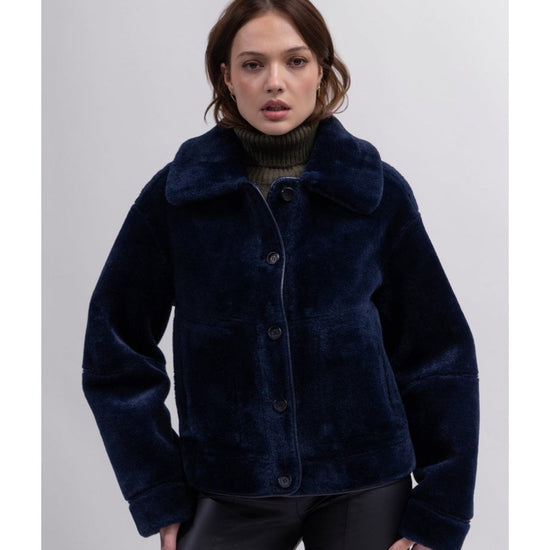 Young Ideas/Henmores - Bomber Reversible Jacket - Navy - XS