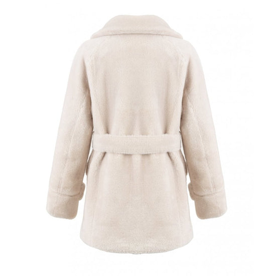 Young Ideas/Henmores - Reversible Belted 3/4 Length Coat - Navy - XS