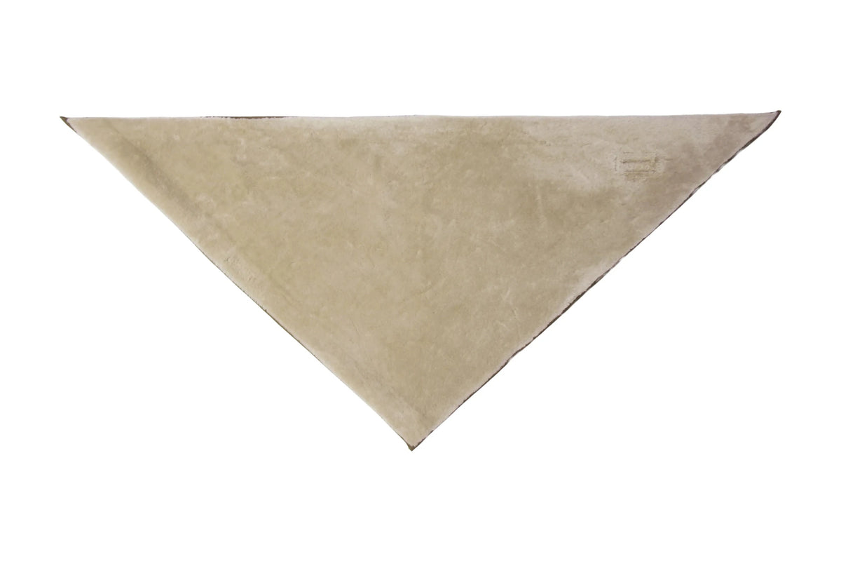 Young Ideas & Henmores -Triangle Scarf -Chalk/Sand -OS