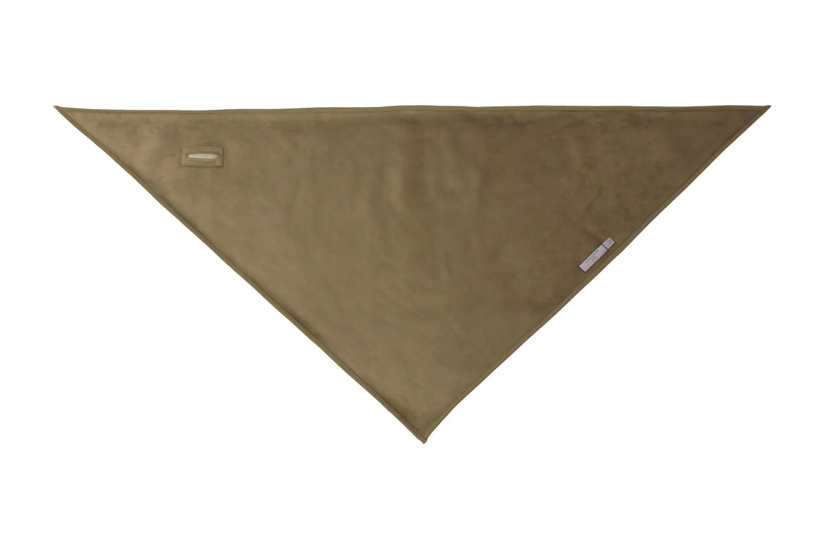 Young Ideas & Henmores -Triangle Scarf -Chalk/Sand -OS