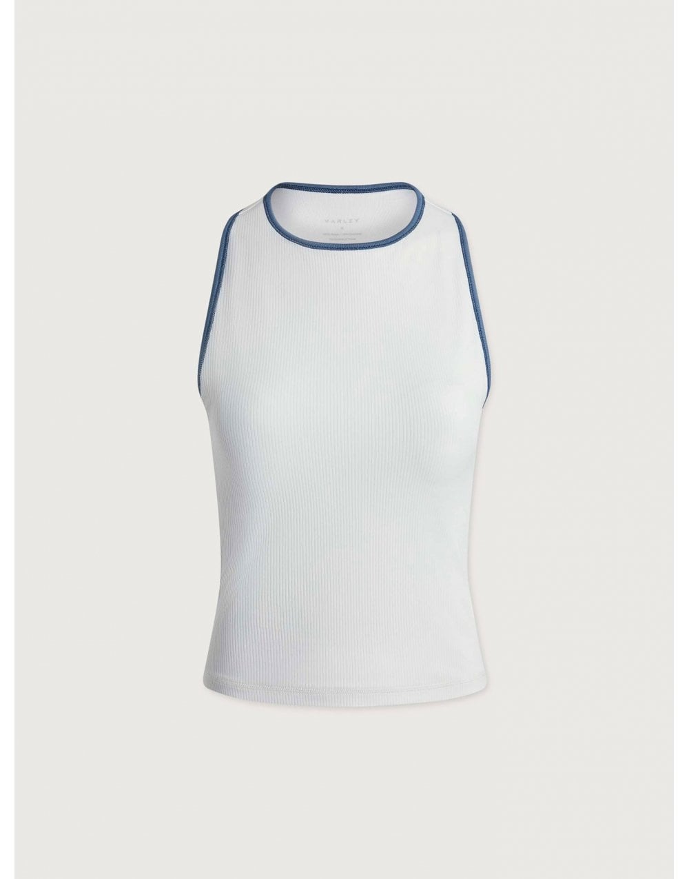 Young Ideas/Henmores - Agneta Performance Tank Top - White/Blue Rain - XS