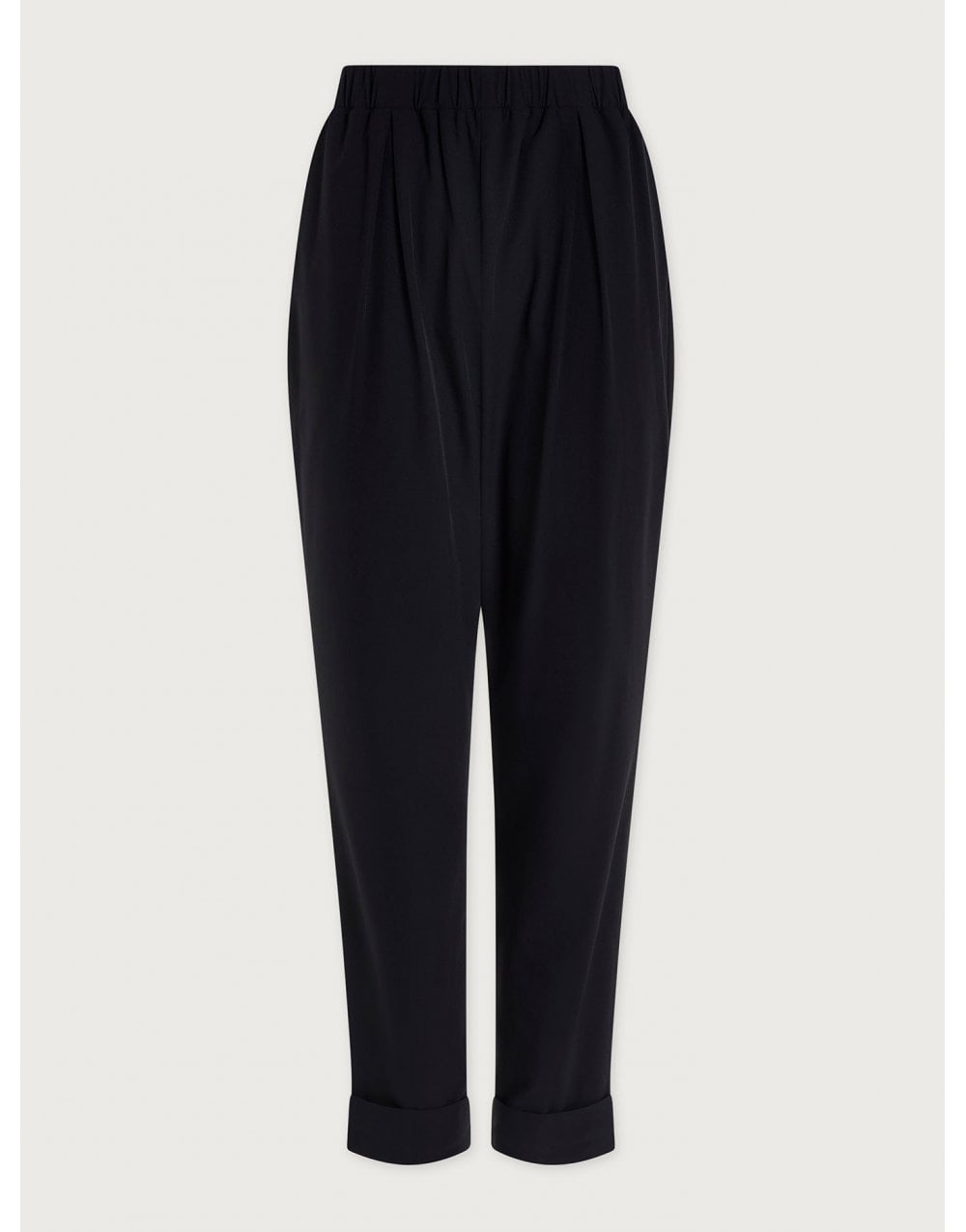 Young Ideas/Henmores - Alana Slim Tapered Cuff 27 Trousers - Black - XS