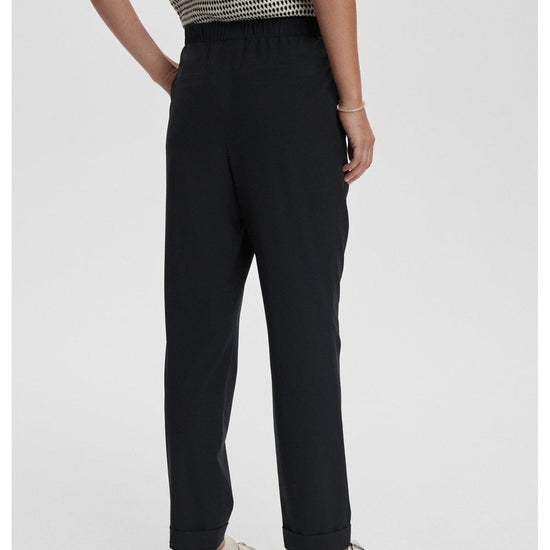 Young Ideas/Henmores - Alana Slim Tapered Cuff 27 Trousers - Black - XS