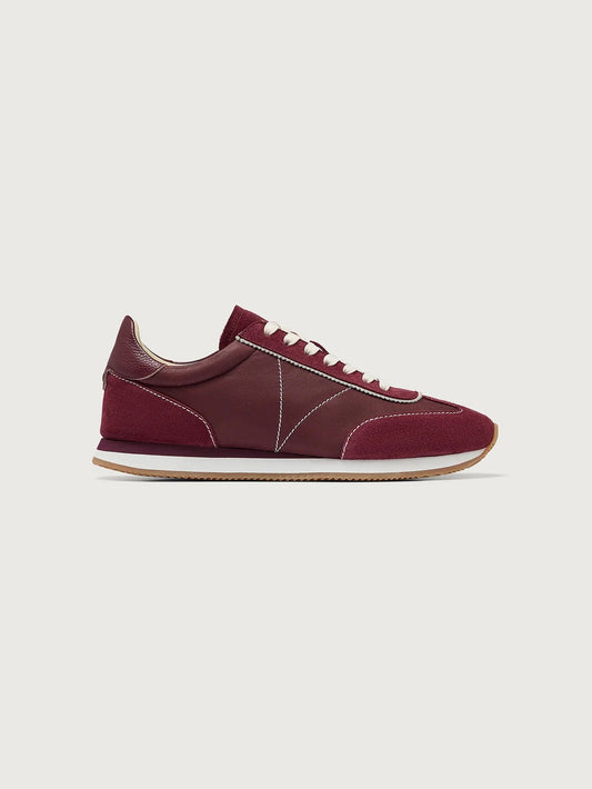 Young Ideas & Henmores - Aleone Runner Trainer - Port - 4