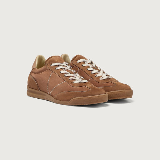 Young Ideas/Henmores - Arwen Suede Sneaker - Camel - 4
