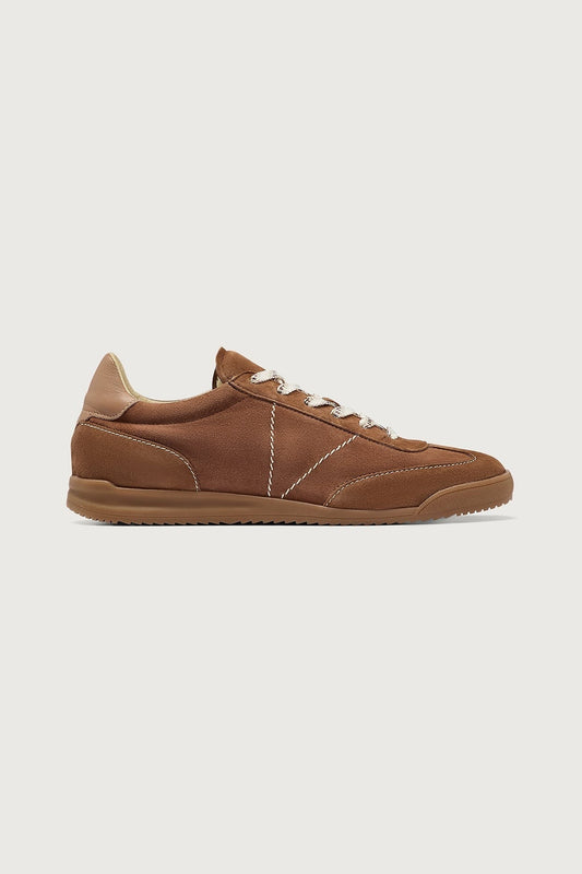 Young Ideas/Henmores - Arwen Suede Sneaker - Camel - 4