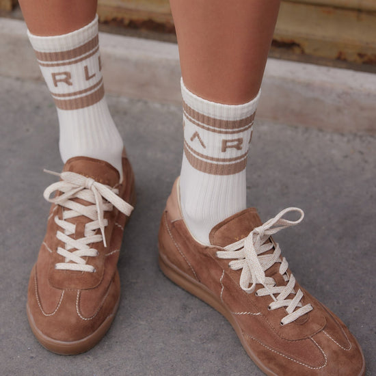 Young Ideas/Henmores - Arwen Suede Sneaker - Camel - 4