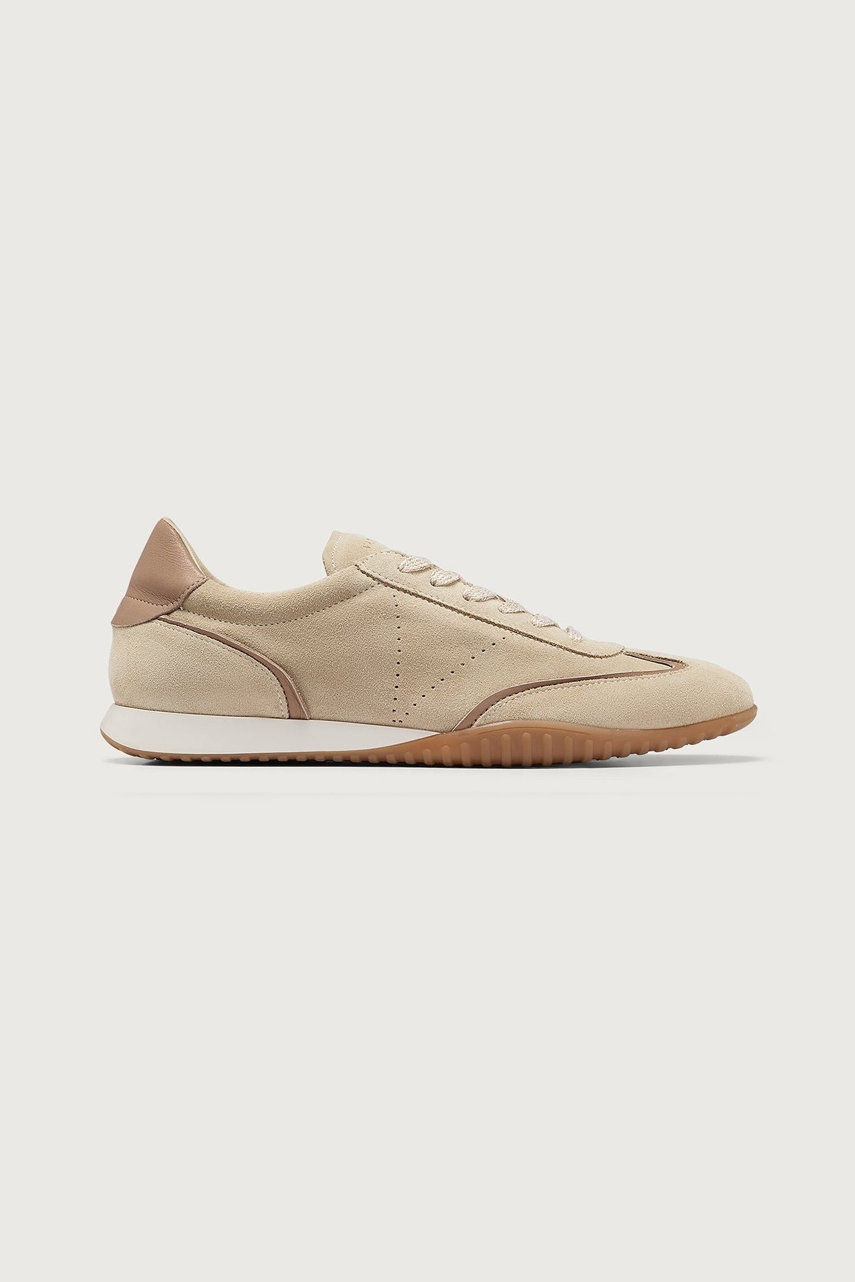 Young Ideas/Henmores - Asmei Suede Sneaker - White Pepper - 4