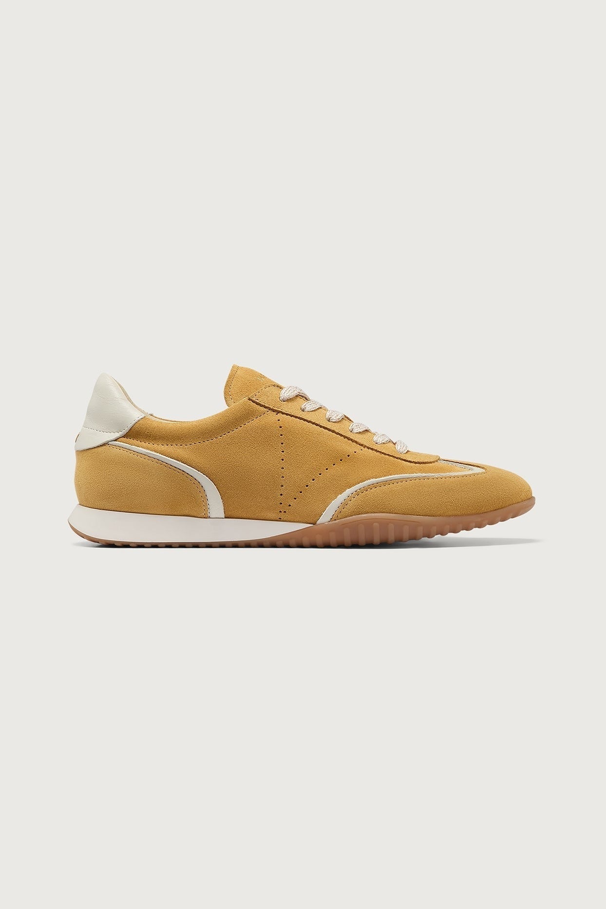 Young Ideas/Henmores - Asmei Suede Sneaker - White Pepper - 4